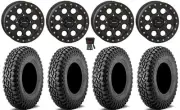 System 3 SB-7 15" Wheels Bk (6+1) 35" Incursion A/T Tires Pioneer 1000 / Talon