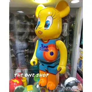 TheOneShop BE@RBRICK SPACE JAM TWEETY 怪物奇兵 崔弟 金絲雀 1000%