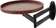 Folding Wall Desk | Folding Round Table | Retractable Indoor Home Decoration, Reading Desk for Living Room, Bedroom, Study