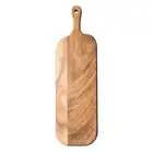 Wood Cutting Board Wooden Boards With Handle Long Acacia Serving Cheese