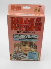 Dolls of all Nations the Americas Shrinky Dinks Colorforms #1621 1979