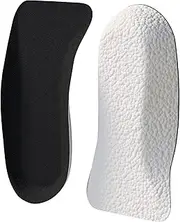 [Apexflux] Orthopedic High Pads (1 Pair), Height Increase Insoles for Men & Women, Arch Support Shoe Lifts for Leg Length Discrepancy, Shock Absorption Heel Lift Insole to Make You Taller(Black,1.4in/3.5cm)