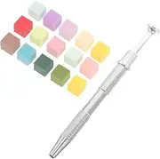 LIFKOME 1Set Color Fade Nail Sponges with Grip Tool Tofu Cubes for Manicure Nail Art Soft Blending Sponges for Gradient Effects Easy Handling Pads Included
