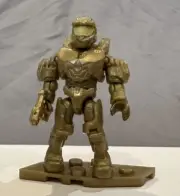 Halo Mega Construx Gold Master Chief 20th Anniversary Character Pack