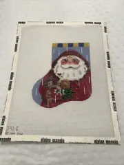 Melissa Shirley Designs Needlepoint canvas - Noah’s Ark Mini Stocking