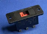V80212MS02Q C&K V-SERIES POWER LINE DPDT Slide Switch 10.1A 230/115 VOLTS NEW