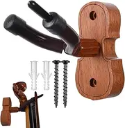 Djowyh Violin Wall Mount, Wall Mount for Violin, Viola with Bow Holder, Hook for Violin and Viola, Stand for Violin and Viola for Home, Studio