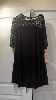 Nina Leonard black dress size L