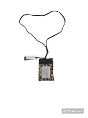 New Witj Tag Aimee Kestenberg Lima Calf Leather Snow Leopard Lanyard P6