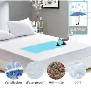 Waterproof Mattress Protector Fitted Mattress 18" Deep Fitted Bed Sheet