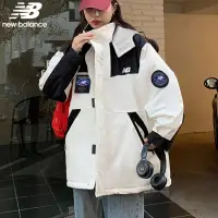 在飛比找蝦皮購物優惠-NewBalance女子韓版夾克連帽防風運動外套