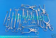 575 SCISSORS FORCEPS NEEDLE HOLDER TOWEL CLAMP SURGICAL VETERINARY INSTRUMENTS