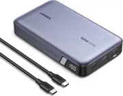 UGREEN 100W Power Bank 20000mAh Battery Pack USB C 3-Port PD3.0 Nexode Portable Charger Digital Display Laptop Powerbank for MacBook Pro, Dell XPS, iPhone 16 Pro Max, Galaxy S24 Ultra (45W), Pixel 9