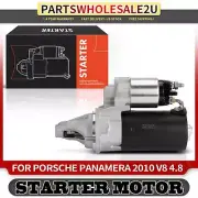 Starter Motor for Porsche Panamera 2010 V8 4.8L 1.4KW 12 Volt Clockwise 10 Teeth (for: Porsche)