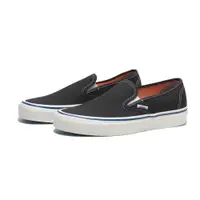 在飛比找PChome24h購物優惠-VANS 休閒鞋 SLIP ON 48 黑 藍邊 帆布 懶人