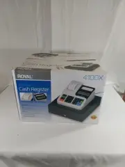Royal 410dx Electronic Cash Register, 9-Digit LCD Brand New Sealed