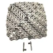 KMC X9 Road MTB Bicycle Chain 9 Speed 116 Links Fits SRAM Shimano Grey NEW #9805