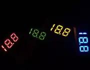 5PCS 0.28" LED DC 0-100V Digital Voltmeter Panel Meter Green COLOR