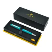 CROSS Ballpoint Pen Bailey Light Gift Box Teal Silver Exquisite Writing Tools