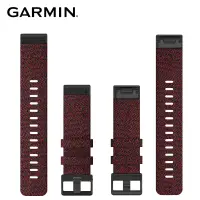 在飛比找博客來優惠-【GARMIN】QUICKFIT 22mm 尼龍錶帶紅尼龍錶