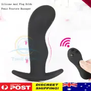 Silicone Anal Plug Dildo Vibrator Penis Prostate Massager Butt Plug Sex Toys