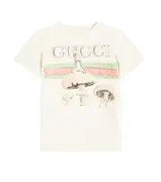 [Gucci Kids] Gucci Kids x Peter Rabbit cotton jersey T-shirt Y 6 beige