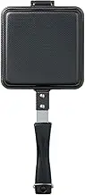 Shimomura Planning 34600 Hot Sand Maker, Can Also Be Used as a Frying Pan, Made in Japan, Direct Fire, Induction Compatible, Fits Up to Your Ears, 6 Pieces/8 Pieces, Securely Holds 6/8 Pieces, Locked,