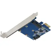 PCIE SATA3 PCIExpress to MSATA and SATA3.0 Expansion Card for Desktop PC