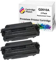 2 Pack Compatible Toner Cartridge Replacement for HP Q2610A 10A (6,000 Pages Each) for HP Laserjet 2300 2300d 2300dn 2300dtn 2300L 2300n