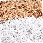 ERINGOGO 2 Packs Crinkle Paper Fillers Paper Filler for Boxes Basket Fillings Shredded Paper Fillings Packaging Accessories for Christmas Birthday Valentine's Day
