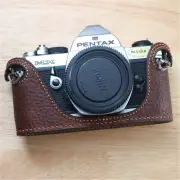 Leather Half Case For Pentax MX ME-Super Camera Handmade Retro Style Cover New