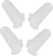 ABOOFAN 4pcs Silicone Piping Tip Protector Covers for Cake Decorating Nozzle Cover for Clean and Organized Baking Silicone Cake Decorating Tip Protectors