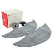 Roborock Mop Set For Saros 10 Robot Vacuum, Genuine Antibacterial Pads