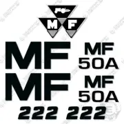 Fits Massey Ferguson 50A Decal Kit Backhoe - 7 YEAR OUTDOOR 3M VINYL!