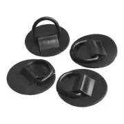Secure Stainless Steel D Ring Patch for Inflatable Boat Kayak Dinghy 4pcs