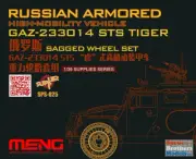 MNGSPS025 1:35 Meng Russian Armored High-Mobility Vehicle GAZ-233014 STS Tiger