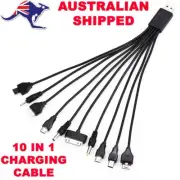 10-in-1 Universal USB Multi Pin Charger Cable USB Phone Charging Adapter Cord