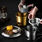 Gold/Silver Barbecue Stove Mini Grilling Stove Picnic