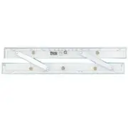 15" Brushed Aluminum Arms Parallel Rule (Weems & Plath 141)