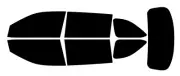 Window Tint For Toyota Kluger SUV 2014-2019 Precut Nano Ceramic Car Film Kit