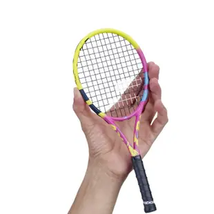 Babolat 2023 限量款 Pure Aero RAFA 迷你球拍 黃粉藍 [網球拍]【偉勁國際體育】