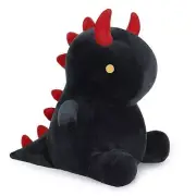 Cute Dinosaur Plush Large Dino Stuffed Animals Plushies Toys 16 inch Black