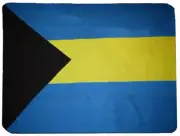 Bahamas Flag 50x60 Polar Fleece Blanket Throw (Brand New)