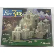 Puzz 3D Puzzle CAMELOT 620 pieces Milton Bradley 1997 - Puzzles - Brand New