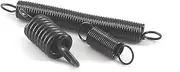 Dual Hook Tension Spring,10Pcs Extension Spring with Hooks 0.5mm Thickness 5mm Od Small Dual Hook Tension Spring 0.5X5X30mm (Color : 0.5x5x20mm)