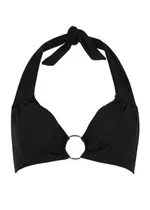 Melissa Odabash Brussels Halterneck Bikini top - Black - 6 (UK 6 / XS) 6 (UK 6 / XS)