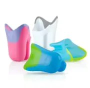 Nuby Tear-Free Shampoo Rinse Pail -Easy Grip Handle- Variety of Colors- BPA Free