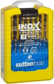 Sutton tools D180 Jobber Drill Bit 19 Pieces Set, Multicolour, D180SM2