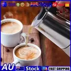 Stainless Steel Moka Coffee Pot Rust-free Moka Pots for Mocha Latte Cappuccino A