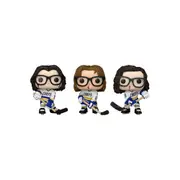 3pc Funko Slap Shot The Hansons Brothers Pop Vinyl Hockey Movie Kids Toy Figure